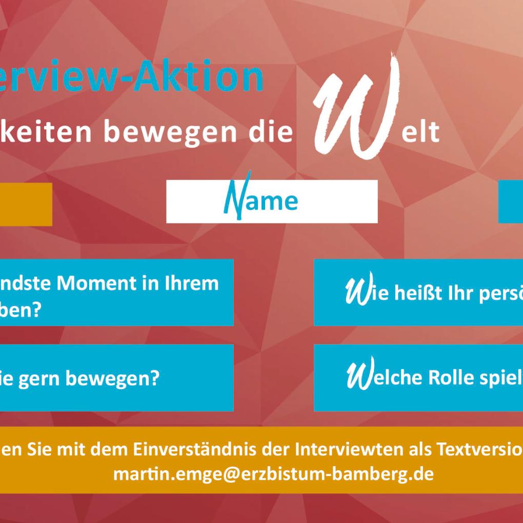 Werbezettel Persönlichkeiten